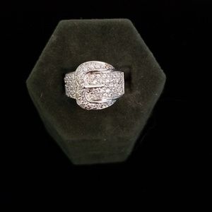 Sterling silver CZ ring size6